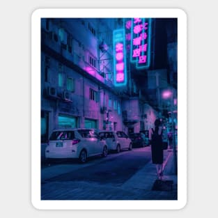 Neon Nights Sticker